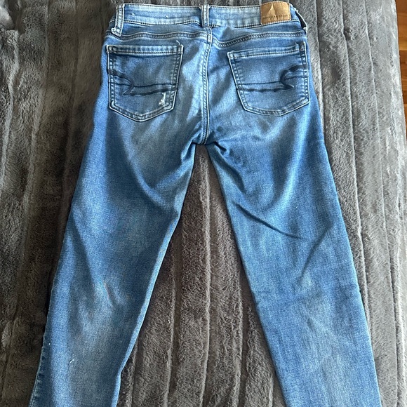 American Eagle Outfitters Denim - American Eagle Outfitters Light Blue Skinny Jeans